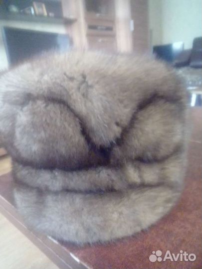 Шапка женская натуральный мех новая