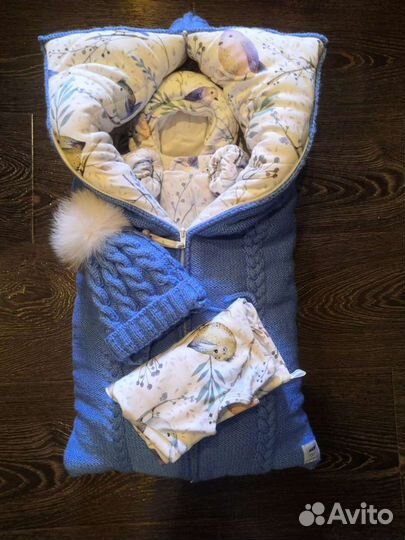 Комплект на выписку Крошка енот