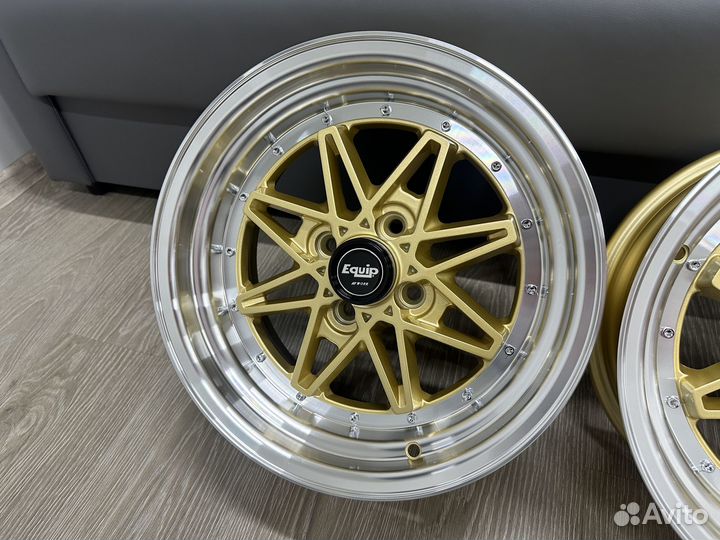 Диски Equip 03 GoldML R15 4-100 ваз LADA 2007