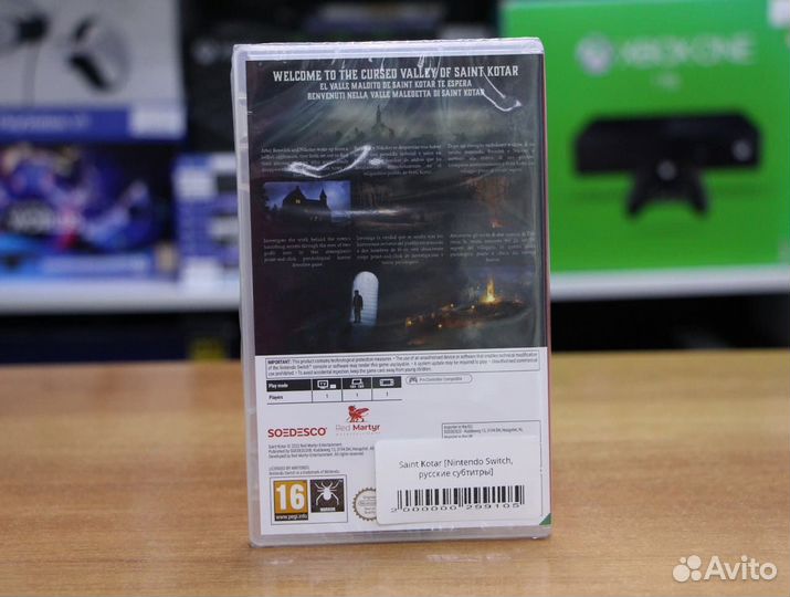 Saint Kotar Nintendo Switch, русские субтитры