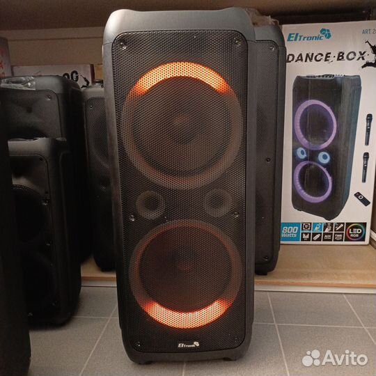 Мощная колонка eltronic 20-83 1500W