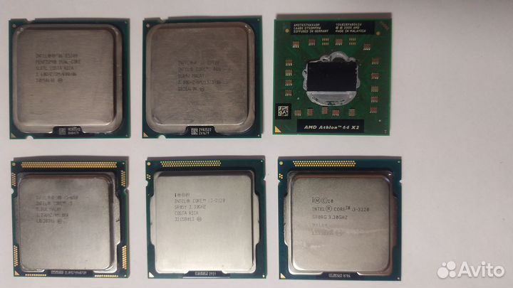 Процессоры и оперативная память