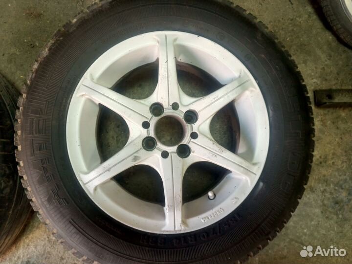Колеса r 14 летние на ваз бу