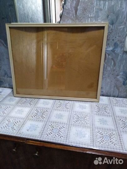 Рама дерево со стеклом под картину