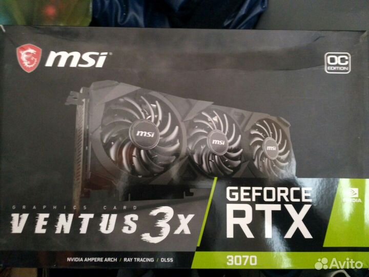 Видеокарта rtx 3070