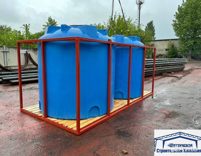 Пластиковая емкость от производителя