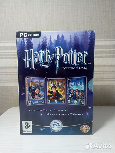 Harry Potter Trilogy DVD-Box Лицензия пк