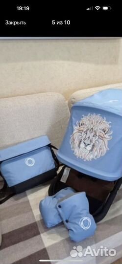 Зимний комплект на коляску bugaboo fox