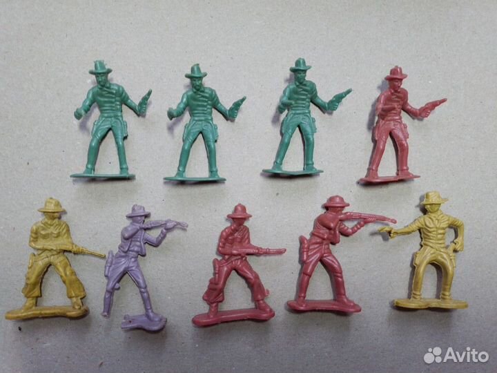 Солдатики 90х. Ковбои и индейцы