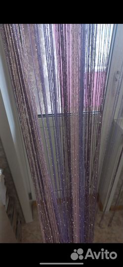 Шторы нитяные кисея