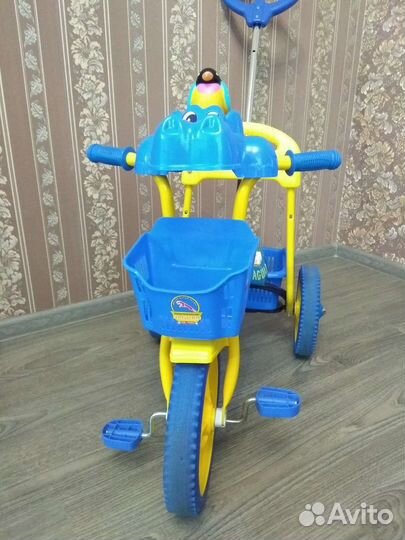 Детский трёхколесный велосипед Jaguar