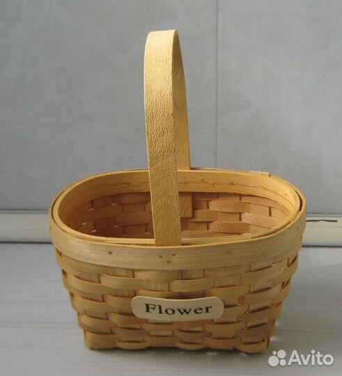 Корзина плетеная