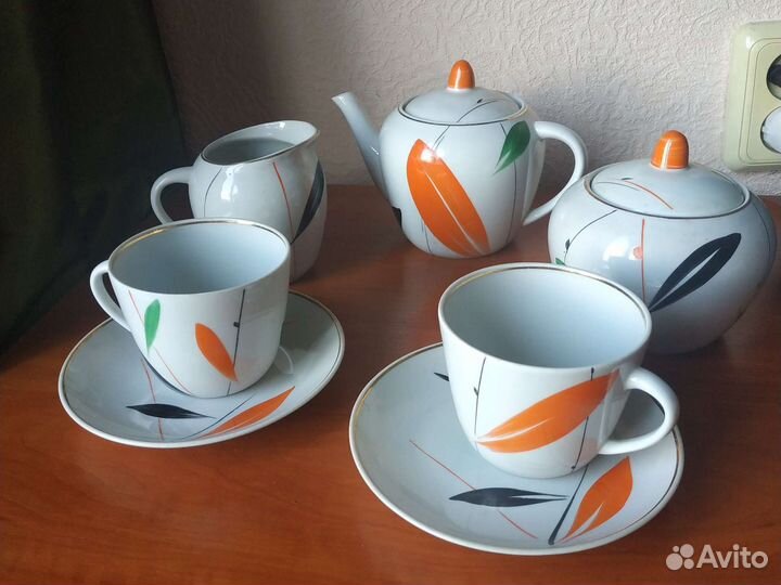 Чайный/кофейный сервиз СССР, винтаж