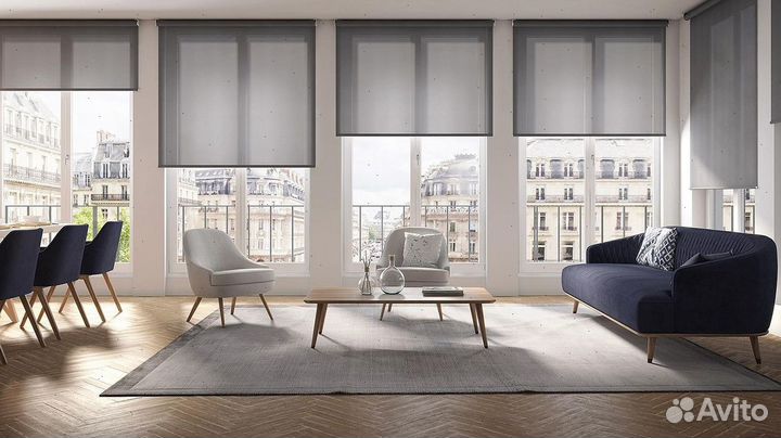 Рулонные шторы на заказ 