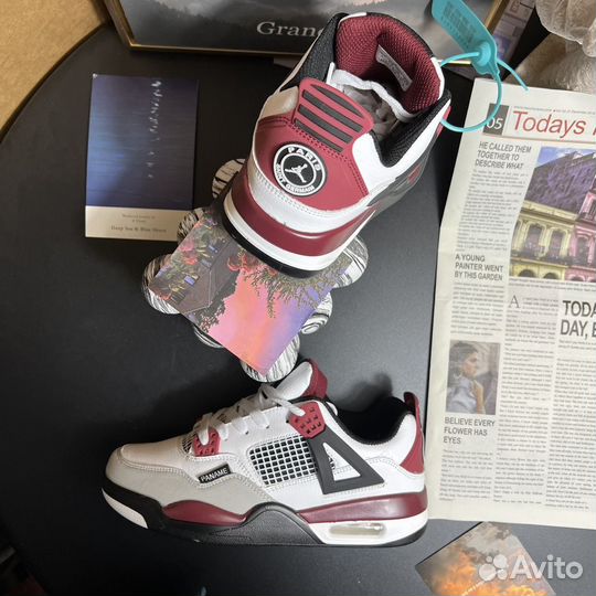 Кроссовки под заказ Nike X PSG AIR jordan 4 retro