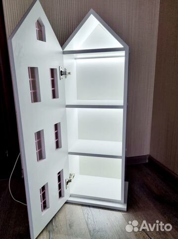 Дом-светильник (ночник).Для кукол, книг,хранения