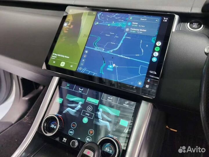 Мультимедиа + климат ас для Range Rover Sport