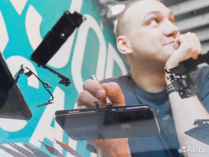 Замена дисплея iPhone, iPad, Android, Samsung, Xia