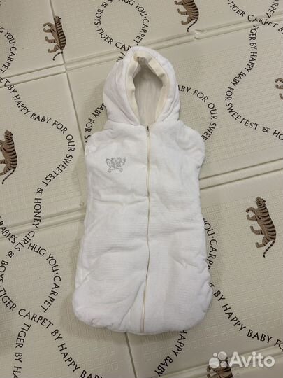 Зимний конверт в коляску на овчине