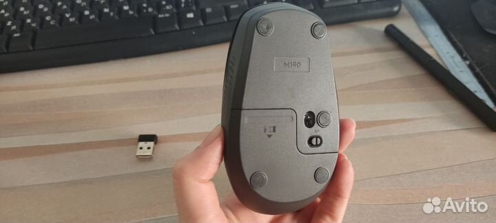 Мышь беспроводная Logitech M190