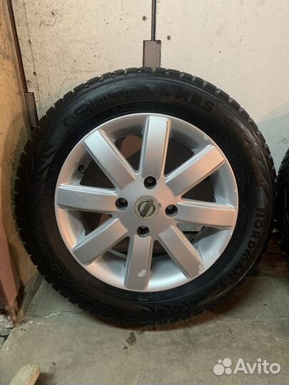 Колеса nissan tiida зима r15 (185/65) в сборе