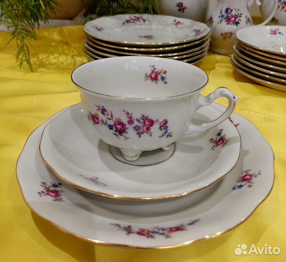 Tielsch. Koenigszelt.1945-1952 гг. Чайная тройка