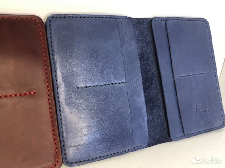 Обложка на паспорт из натуральной кожи