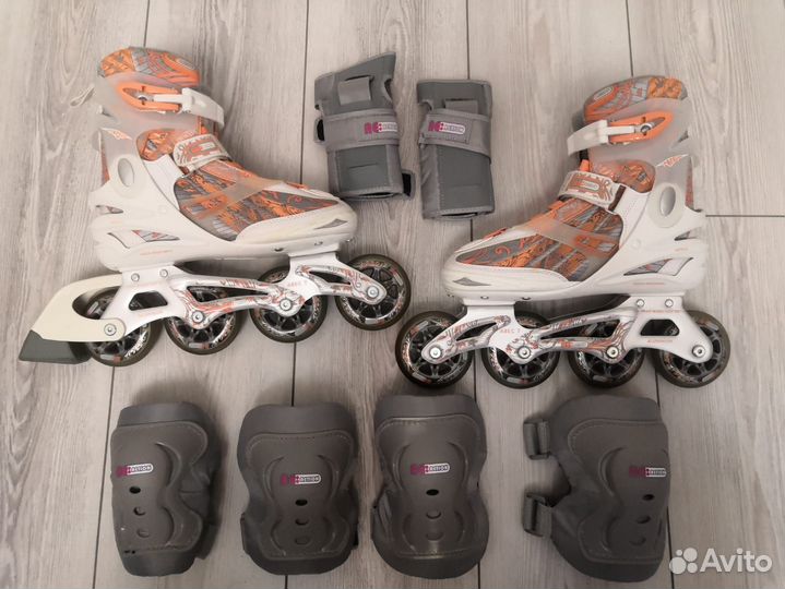 Роликовые коньки женские Н505