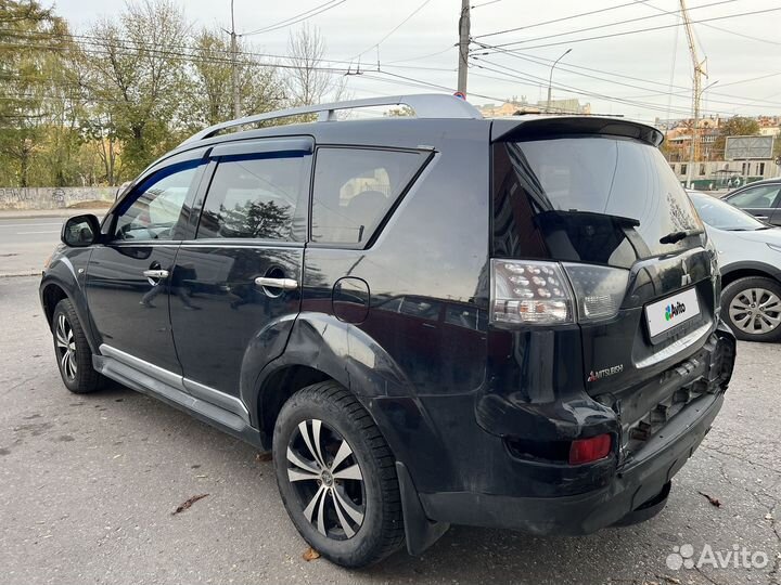 Mitsubishi Outlander 2.4 CVT, 2008, 180 000 км