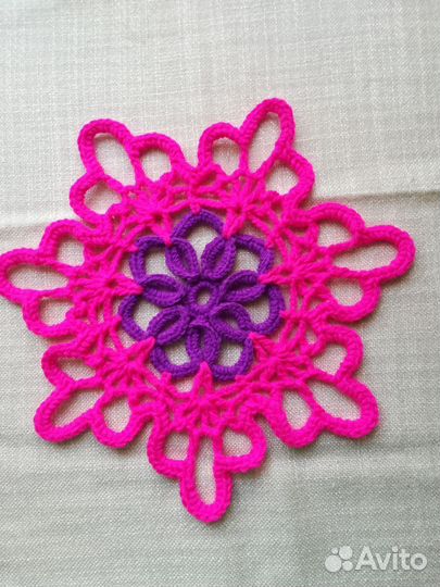 Салфетки, вязаные крючком