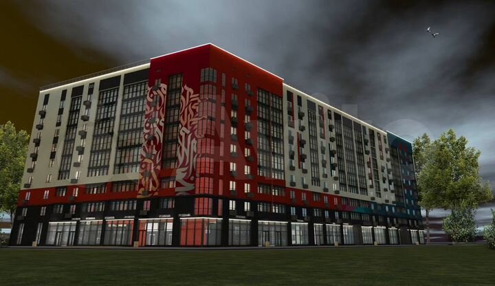 2-к. квартира, 65,3 м², 2/10 эт.