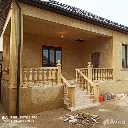 Облицовка дагестанским камнем