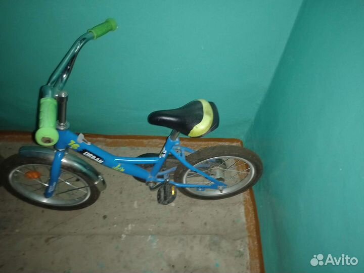 Детский велосипед бу 16