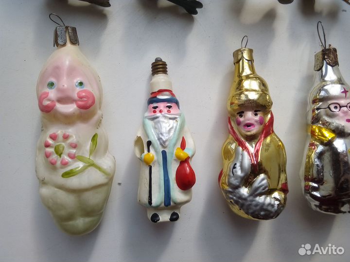 Ёлочные игрушки СССР коллекция