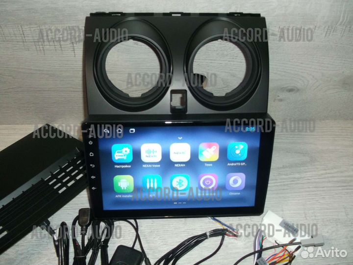 Магнитола 2DIN Nissan Qashqai j10 Android