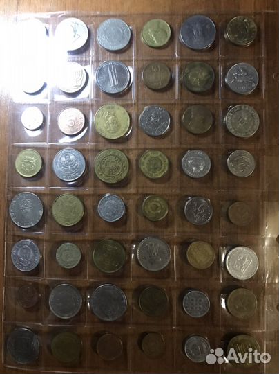 Иностранные Монеты набор 48 шт