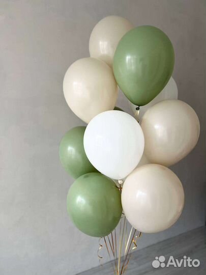 Гелиевые шары, цифры,выписка из роддома