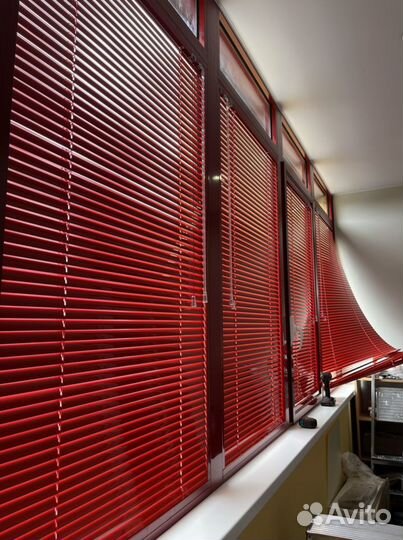 Жалюзи горизонтальные алюминиевые