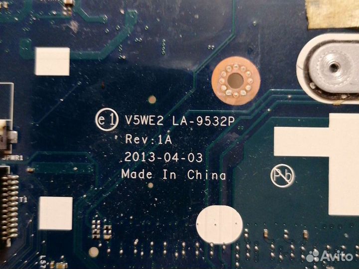 Материнская плата v5we2 la-9532p