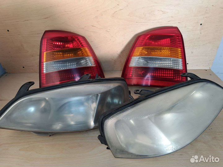 Фары Hella на Опель Астра G 1998 г/в