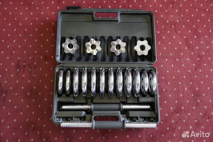 Штанга, гантель наборная, гантель разборная