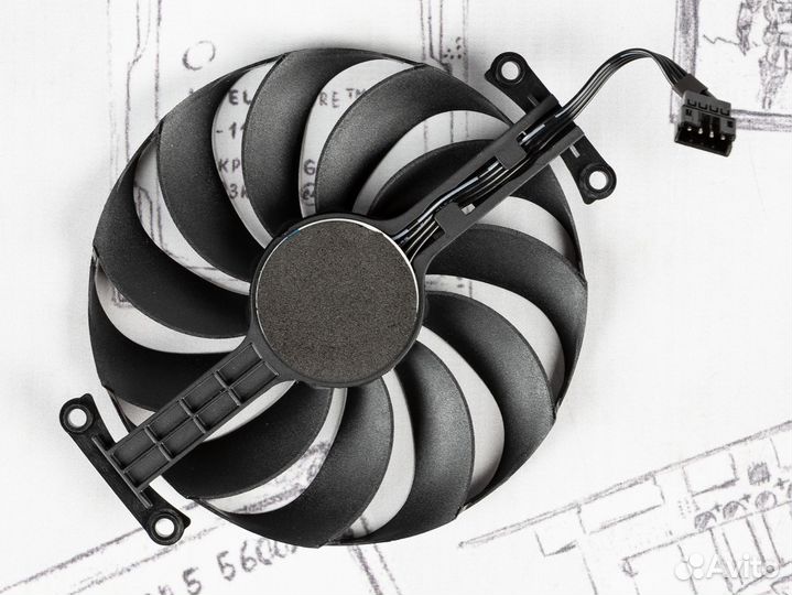 Вентилятор для видеокарты Asus ROG Strix Black №1