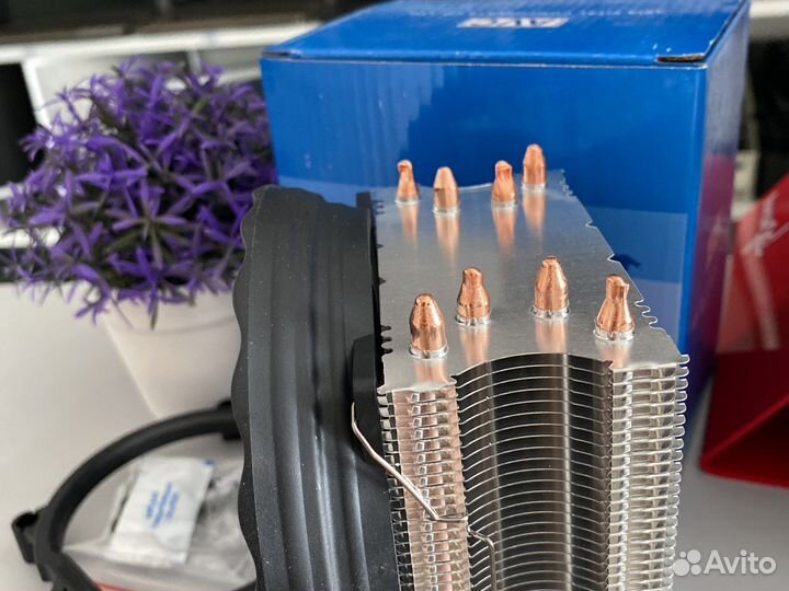 Башенный куллер 4 трубки AVC