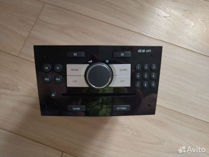 Штатная магнитола на opel астра h