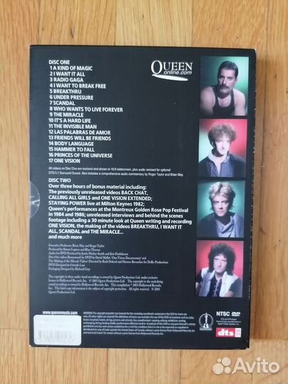 DVD Диск Queen Grearest Video Hits 2