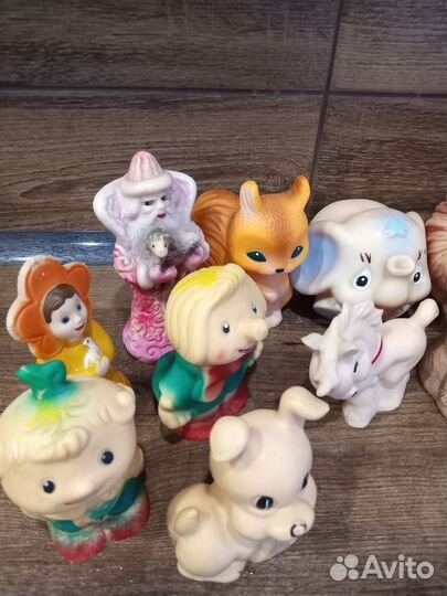 Резиновые игрушки СССР