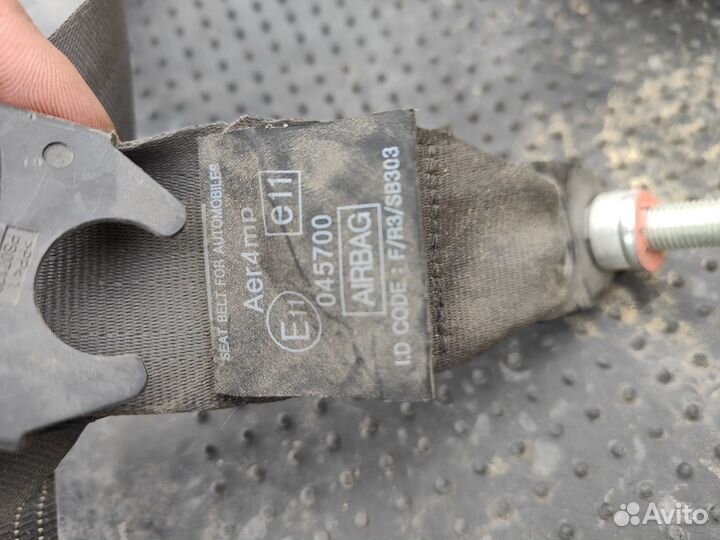 Hyundai sonata 6 ремень безопасности правый