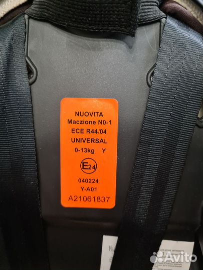 Детское кресло nuovita maczione n0-1