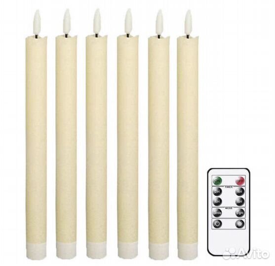 Светодиодные свечи.Набор свечей 6 шт