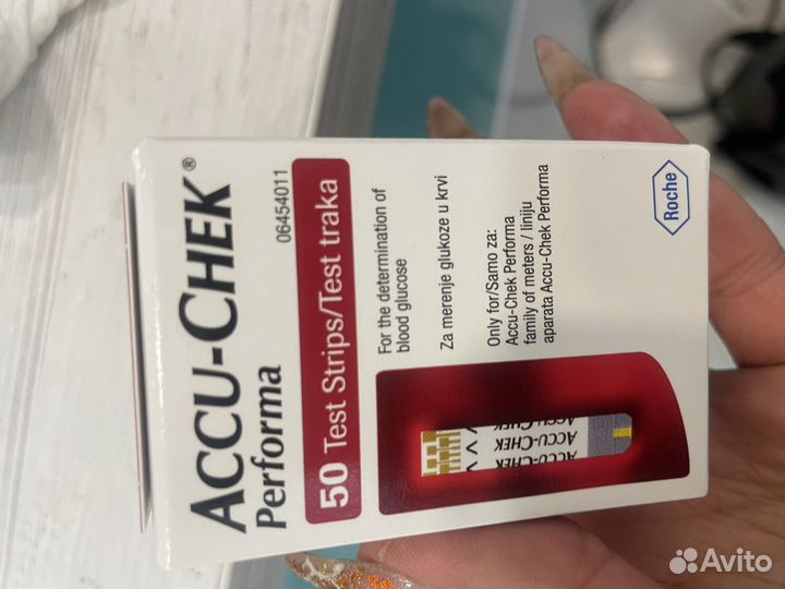 Тест полоски акку чек перформа